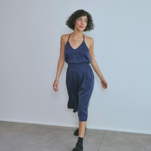 lunya Other - Lunya NWOT Washable Silk Wide Leg Crop Pant Set